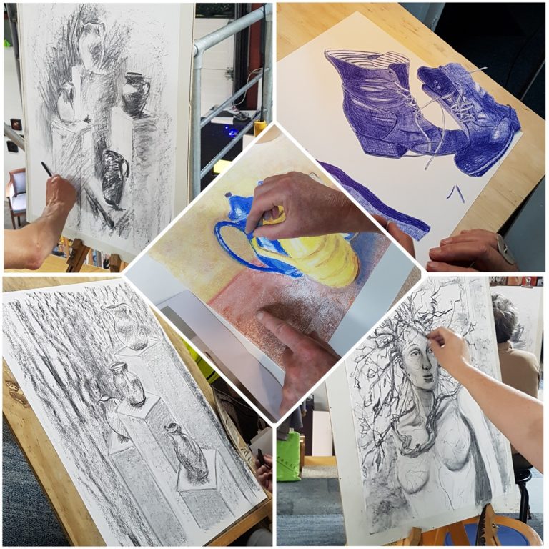 Tekenlessen in Werkplaats12
